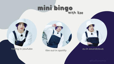 mini bingo with koo