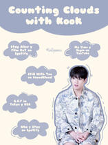 counting clouds with jungkook