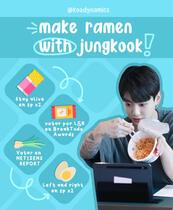 make ramen with jungkook !