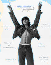 ─ ambassador jungkook ౨ৎ