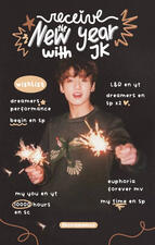 receive the new year with jk
